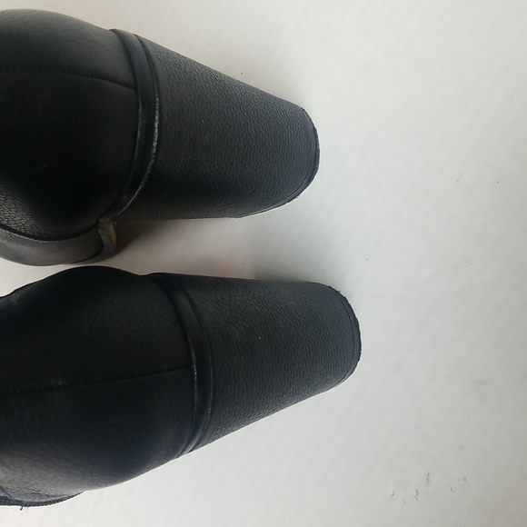 Lands 'End Black Tall Block Heel Boot - Picture 9 of 10